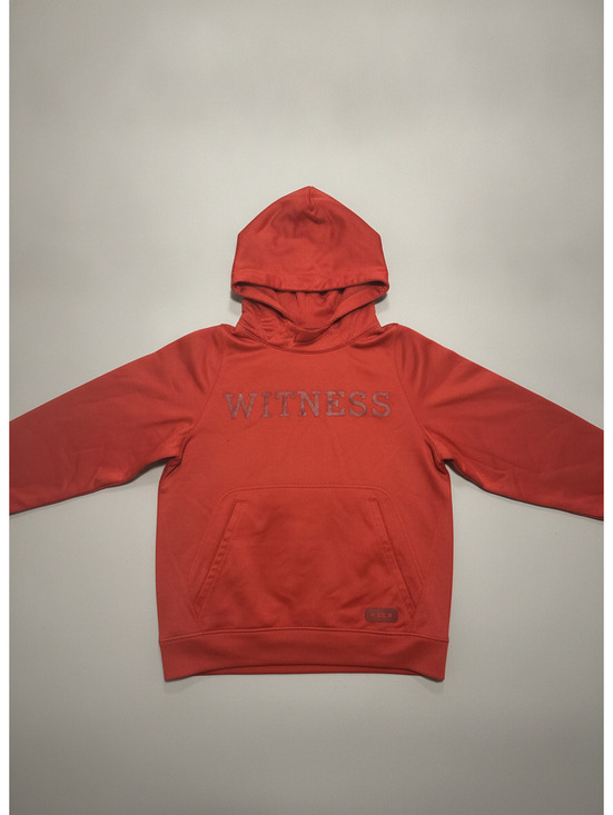 Nike Other - Youth Nike LeBron James Red Dri-FIT Hoodie with WITNESS Graphic, Size Medium